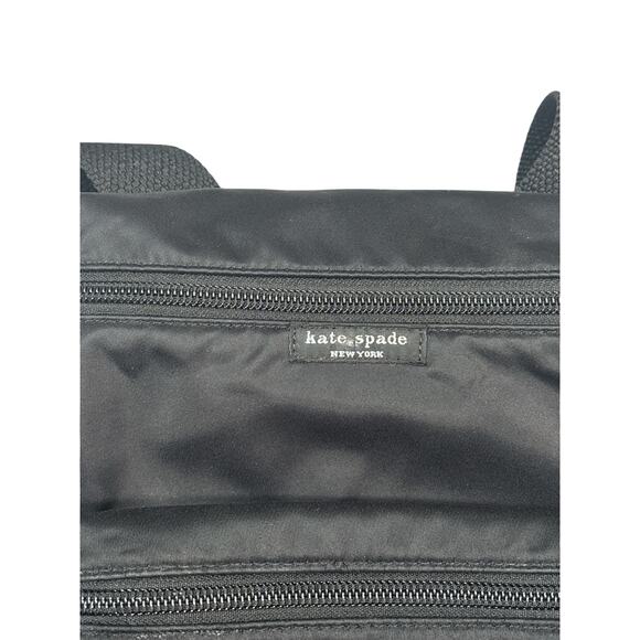 Kate Spade Black Nylon Mini Backpack Bag Utility
Chic Y2K Style - Picture 2 of 6